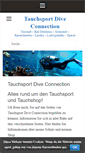 Mobile Screenshot of dive-connection.com